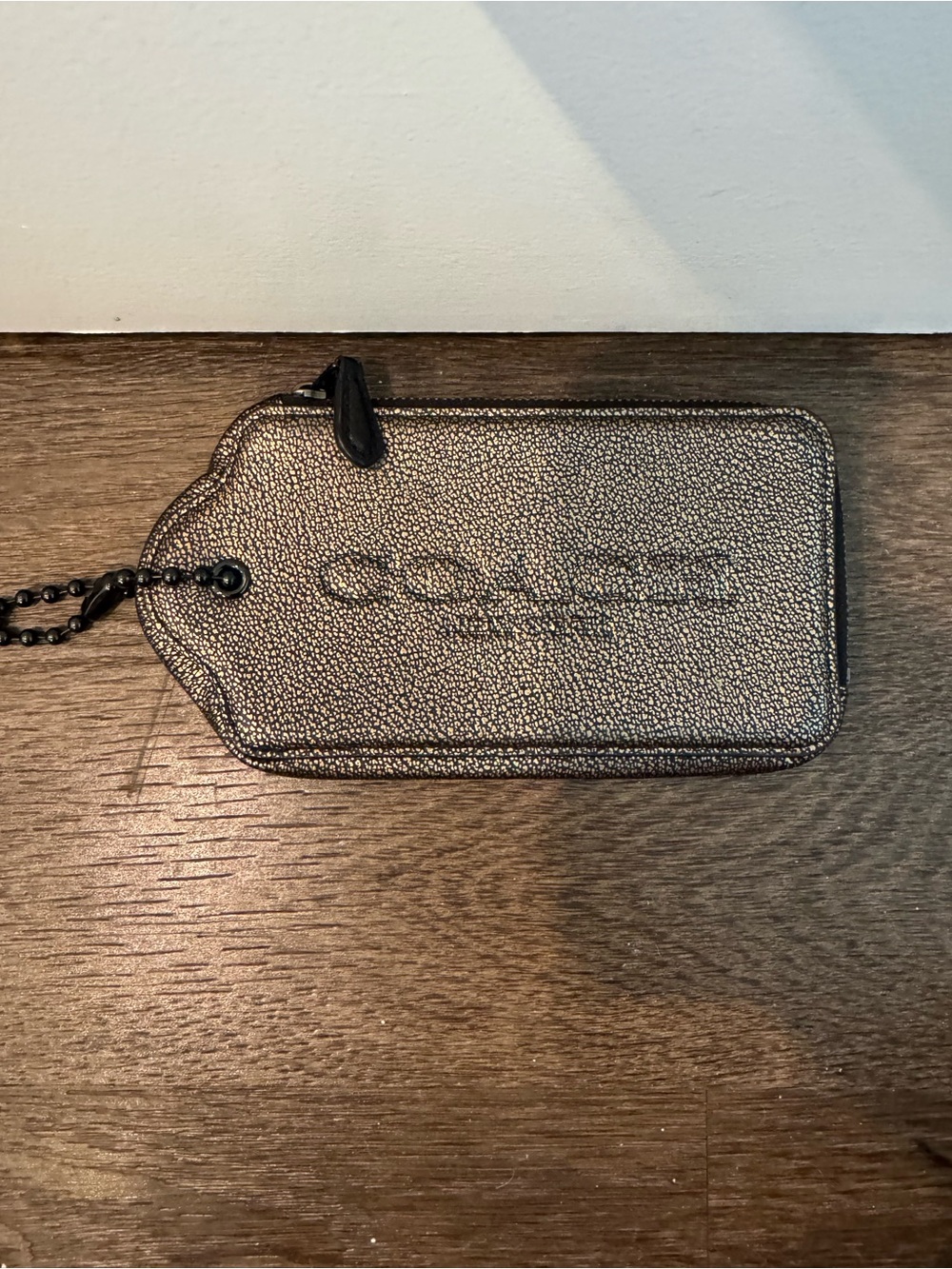 Coach XL Hangtag Wristlet